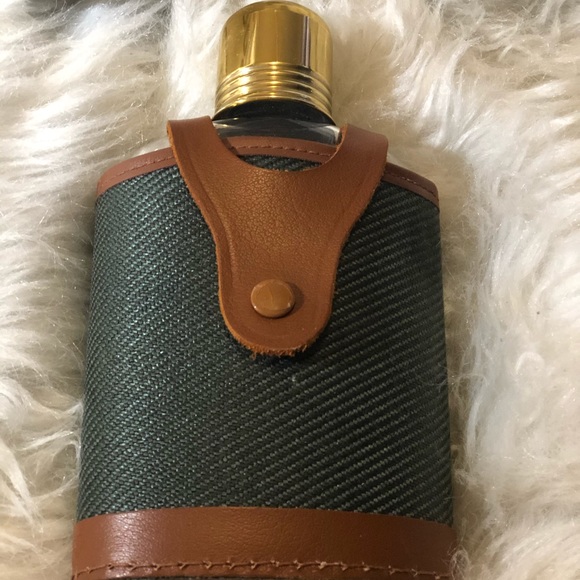 Vintage Abercrombie & Fitch Glass flask in case - Picture 2 of 6